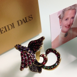 Кольцо от "Heidi Daus" с Жар-Птицей, размер 8 USA