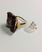 Винтажное и редкое кольцо от ''Vendome'' цвета Smoky Topas
