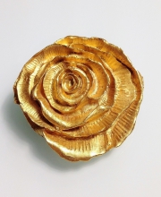Винтажная брошь от ''Kate Hines'' в форме цветка розы