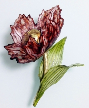 Брошь от ''Cilea Paris'' в форме тюльпана