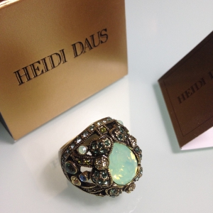Кольцо от "Heidi Daus" со стрекозами, размер 7 USA