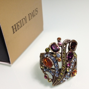 Многоцветное кольцо от "Heidi Daus", размер 6 USA