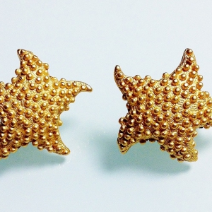Винтажные клипсы от Anne Klein форме морских звезд