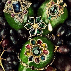 Винтажная брошь 1928 Jewelry в форме креста с австрийскими кристаллами