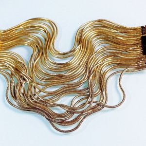 Винтажный мульти-браслет от Laura Vogel с цепочками