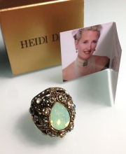 Кольцо от ''Heidi Daus'' со стрекозами, размер 5 USA