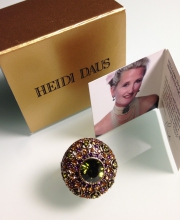 Кольцо от ''Heidi Daus'' с кристаллами, размер 7 USA